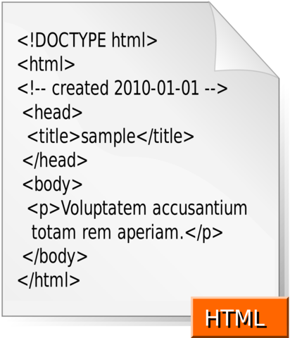 Primer documento HTML