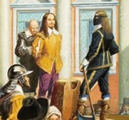 Charles I was executed.