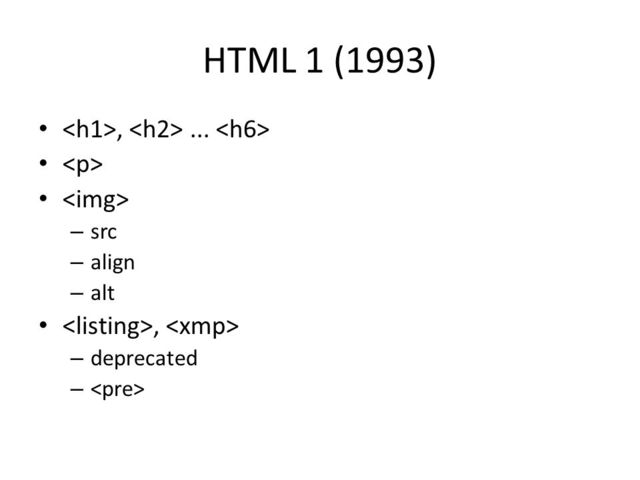 Intento de Estandarización