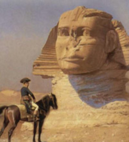 Napoleón invade Egipto