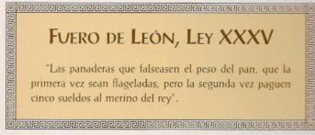 FUERO DE LEÓN