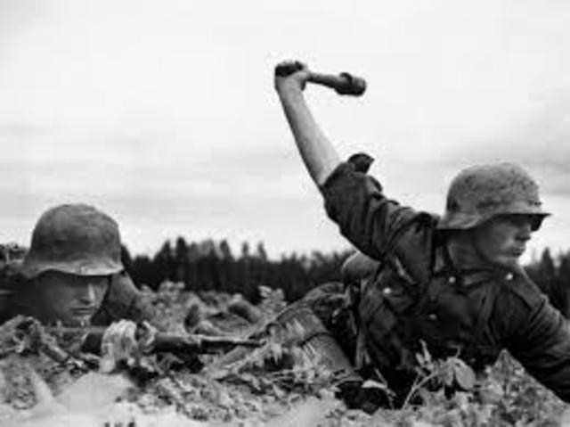 The Australian Army begins actions against the Italians in Libya