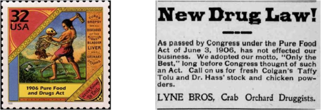 Pure Food and Drug Act of 1906