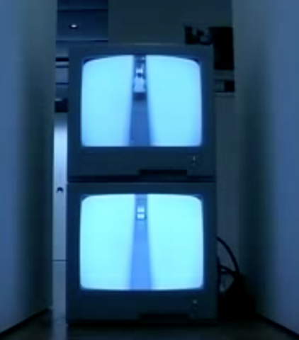 Bruce Nauman- Live taped video corridor
