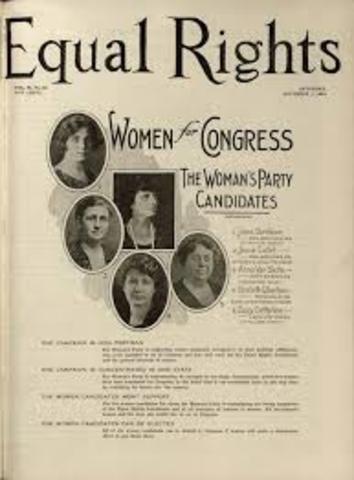 Formation of National Woman’s Party