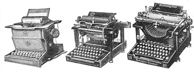 La máquina de escribir