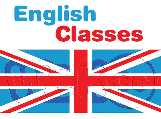 My first English class