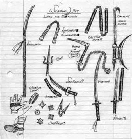 Try martial arts and there weapons