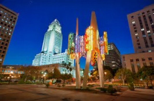 walking around the city