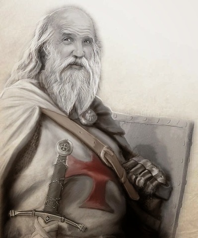 Jacques De Molay was burned at the stake for being a heretic