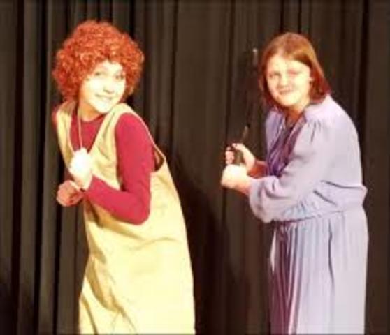 Played Annie in my 6th grade musical Annie jr