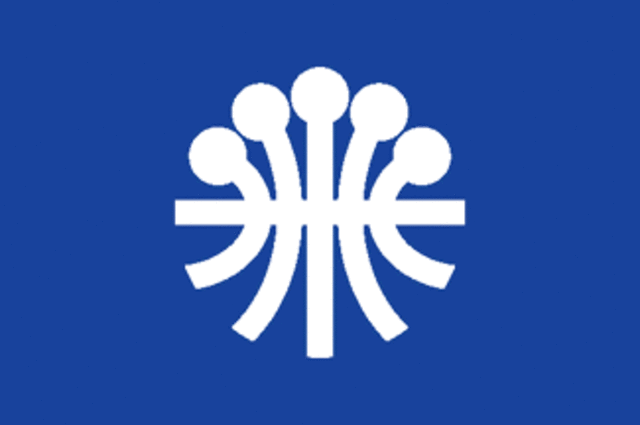 Flag pour le agence de coopération culturelle et technique a crée