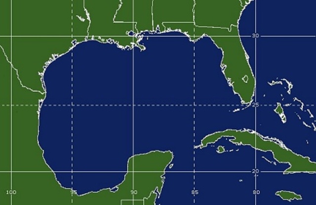 Pineda maps the Gulf of Mexico