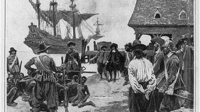 First African slaves arrived in British North America