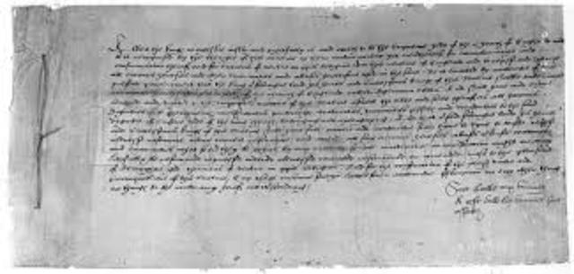 Act of supremacy divides England from Rome