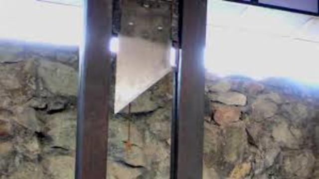 Invention of the guillotine
