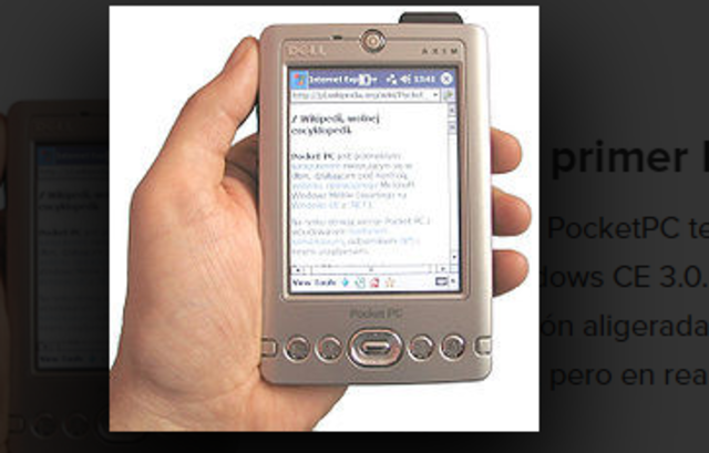 Surge el primer PocketPC