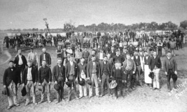 Workers organize a Strike because they are dissatisfied