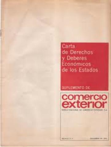 ONU apruba carta de derechos y deberes económicos