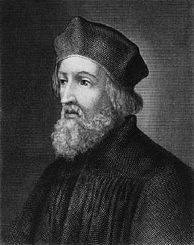 jan hus was burned at the stake for being a heretic