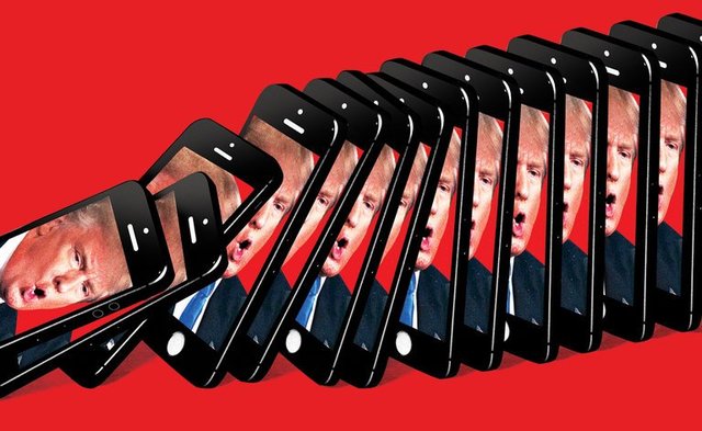 Mass Protesting Against President Trump