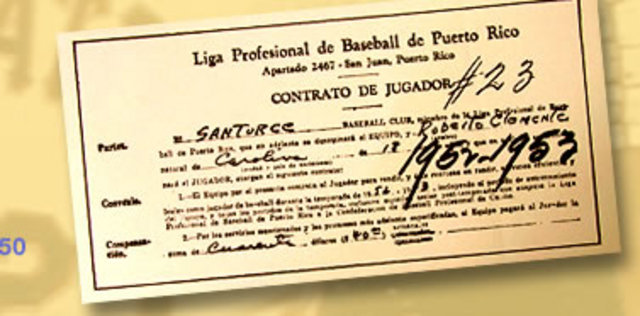 Firma con los Cangrejeros de Santurce