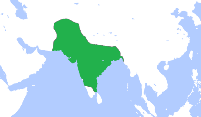 The Mughal Empire began in India