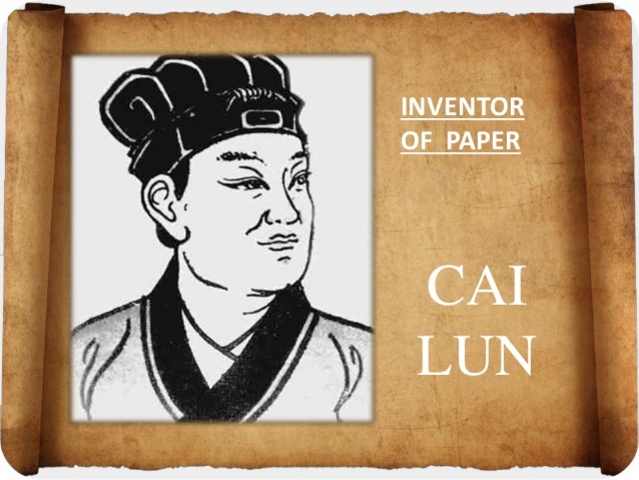 Paper was invented by the Ancient Chinese.