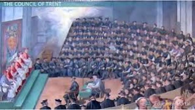 Paul III met at the council of Trent