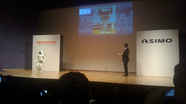 ASIMO en CDMX.