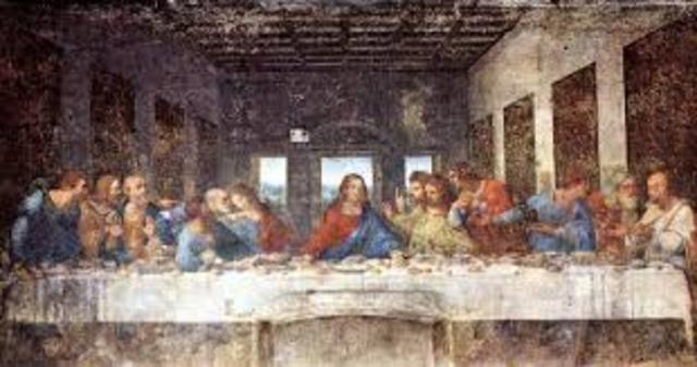 Leonardo da Vinci painted the last supper