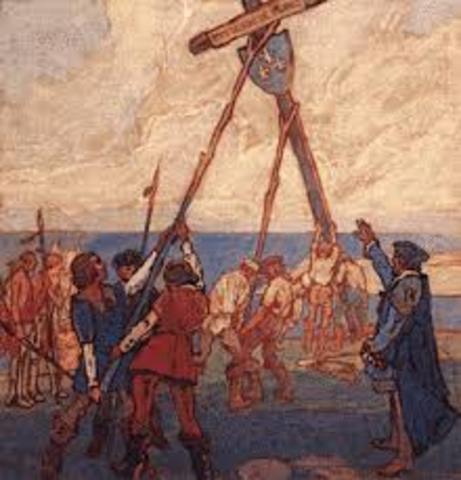 Jacques Cartier rencontre les Amerindiennes