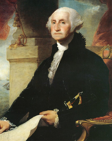 Washington Reelected president
