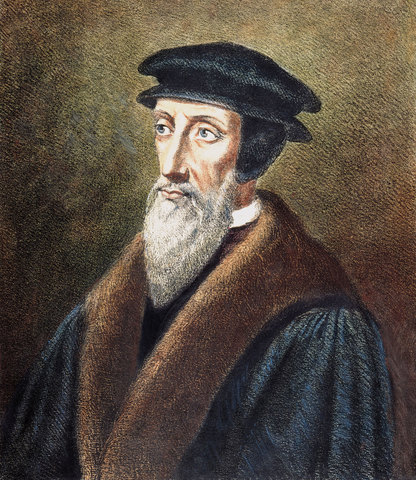 John Calvin developed the idea of predestination.