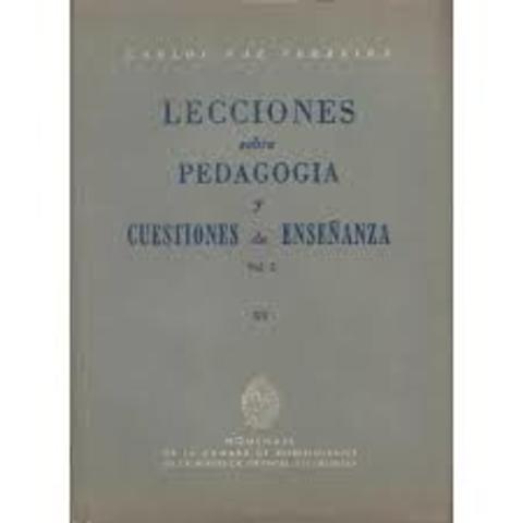 Lecciones sobre Pedagogía