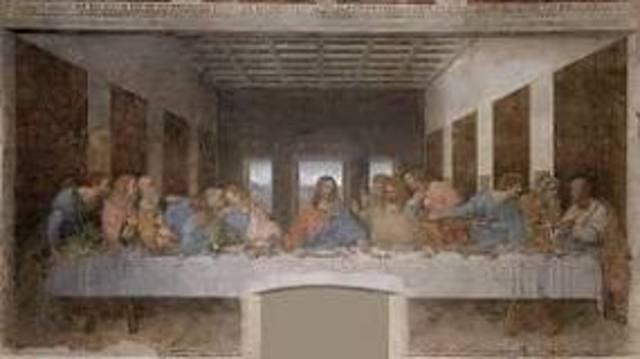 Leonardo da Vinci painted the Last Supper