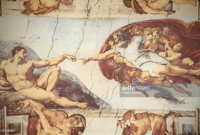 Michelangelo painted the ceiling of the Sistine Chapel