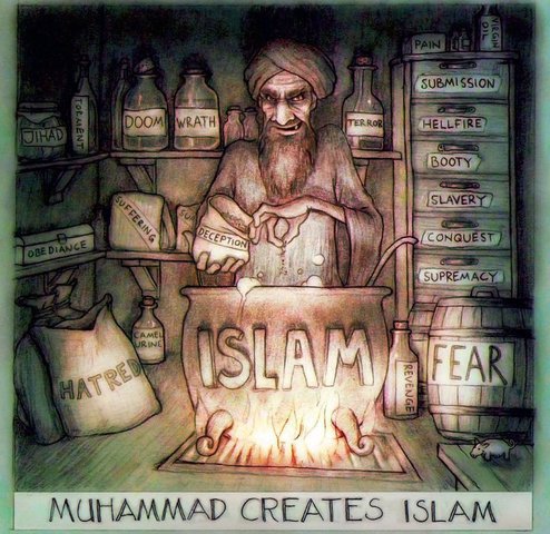 Muhammad began the islamic religion