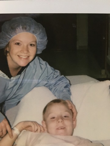 Mis amígdalas quitó.