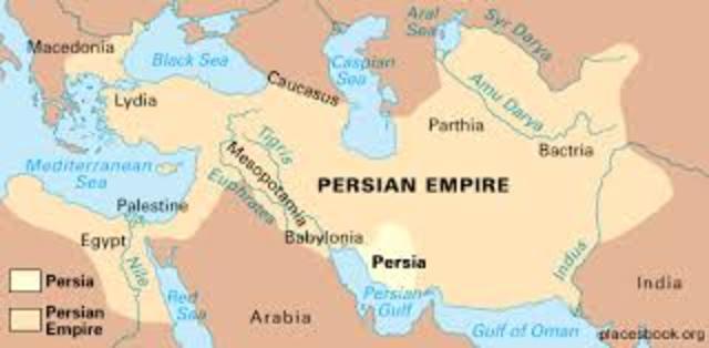 The Persia empire was established in Africa