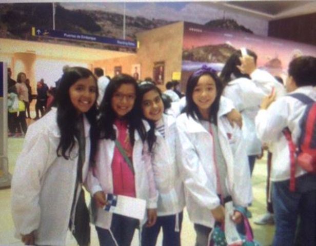 Estaba por primera vez en las nubes ..pero volando en un avión