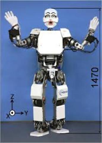 Robot bipède expressif