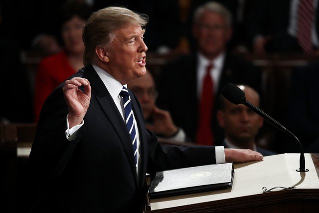 President Trump addressed a joint session of Congress for the first time.