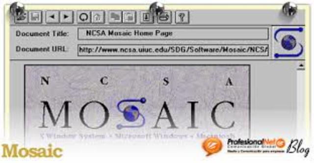 MOSAIC SE ABRE A LA WEB