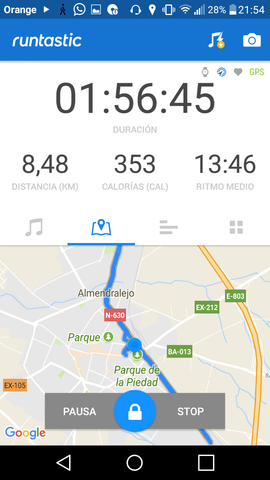 Caminata 8 km