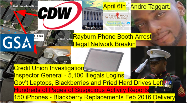 George Webb Discovers Pried Hard Drives, Gov't Laptops/Blackberries