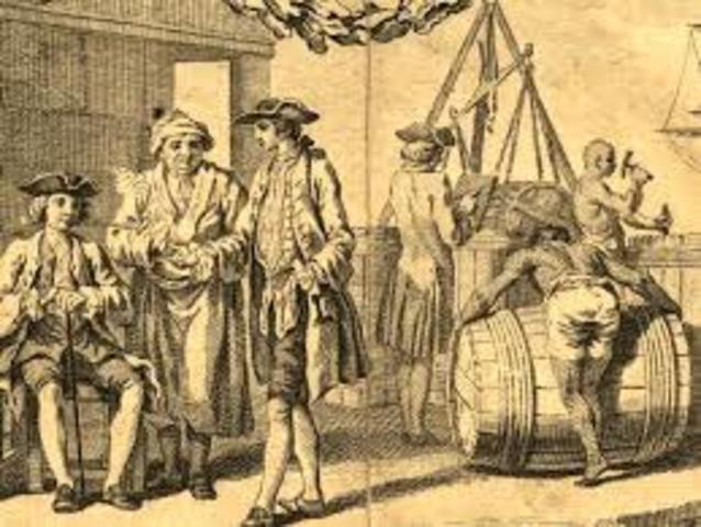 Tobacco was shipped along the Colombian Exchange.