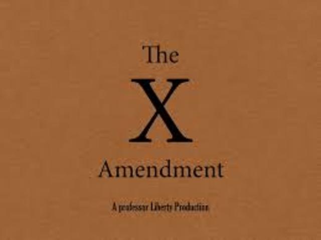 The 10th Amendment