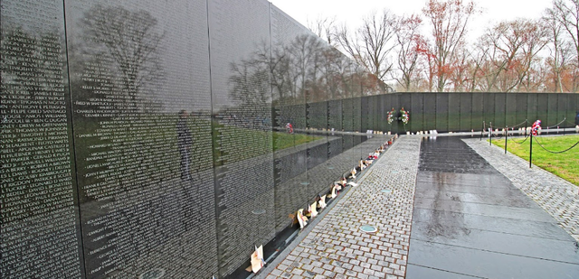 vietnam war wall