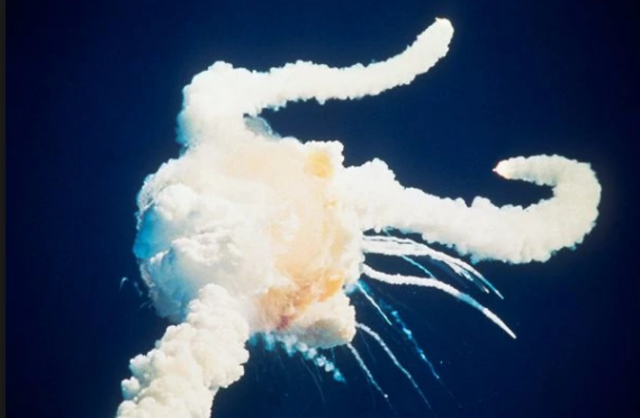 space shuttle explosion